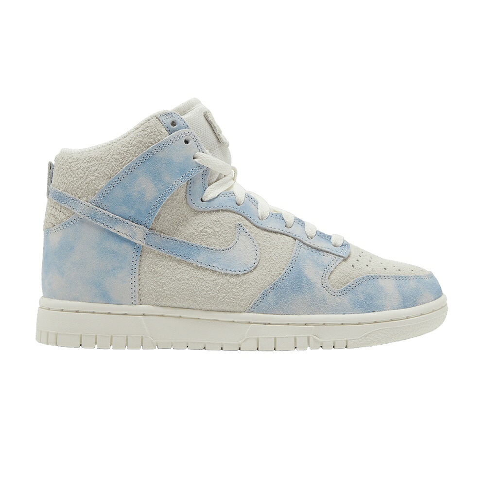 ナイキ ダンク 御機嫌 青み 青色 ダンクハイ \u0027CLOUDS\u0027 スニーカー レディース NIKE WMNS DUNK HIGH SE / CELESTINE BLUE SAIL