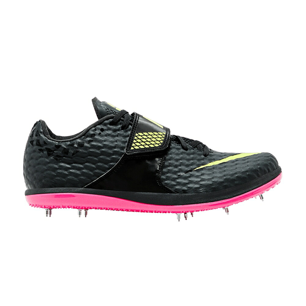 ナイキ ご機嫌 エリート 黒いこと 黒いこと \u0027ANTHRACITE PINK\u0027 スニーカー メンズ NIKE HIGH JUMP ELITE LIGHT LEMON 2024 / ANTHRACITE BLACK LIGHT LEMON
