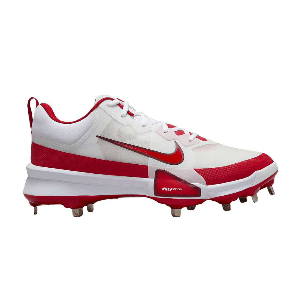 ナイキ ズーム プロ 白色 ホワイト チーム 赤 レッド 'WHITE RED' スニーカー メンズ NIKE FORCE ZOOM TROUT 9 PRO 'WHITE/TEAM RED/UNIVERSITY / WHITE TEAM RED UNIVERSITY RED