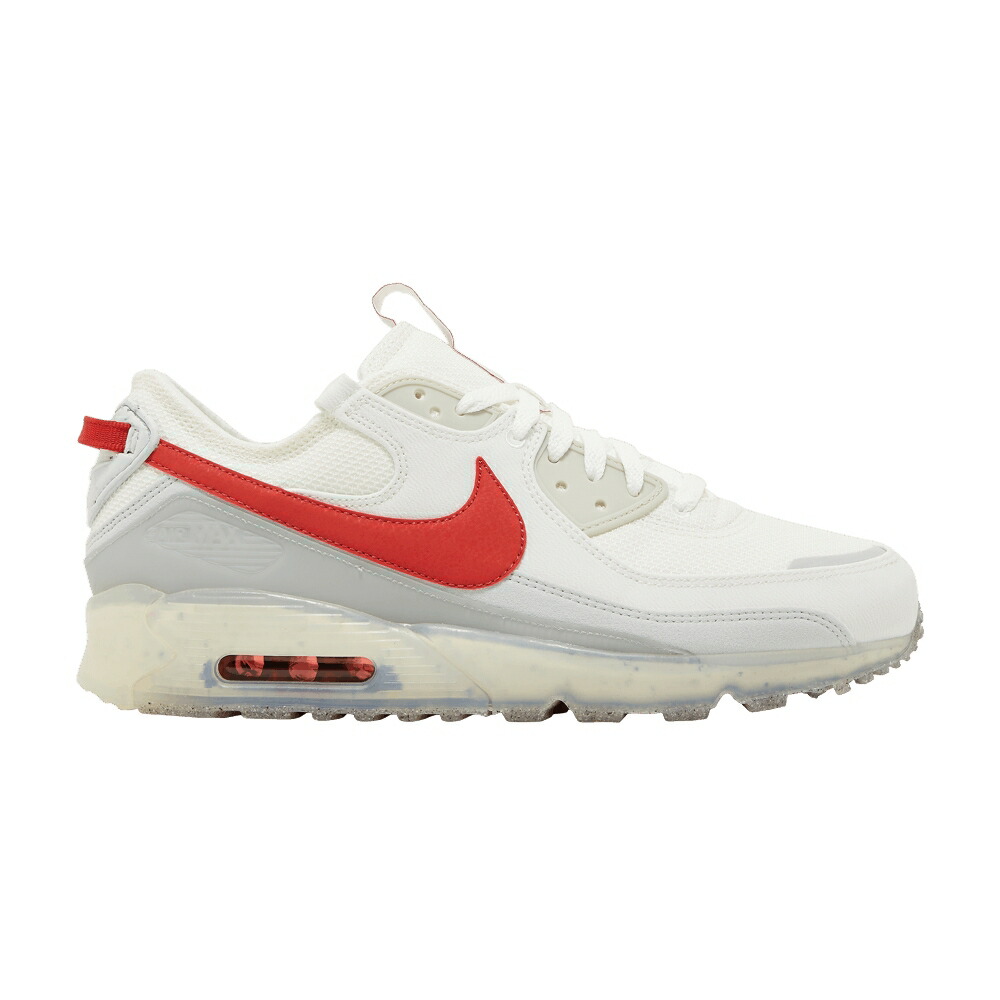 ナイキ マックス 赤 レッド 白色 ホワイト ピュア プラチナム エアマックス 'WHITE CLAY' スニーカー メンズ NIKE AIR MAX TERRASCAPE 90 RED / SUMMIT WHITE PURE PLATINUM WOLF