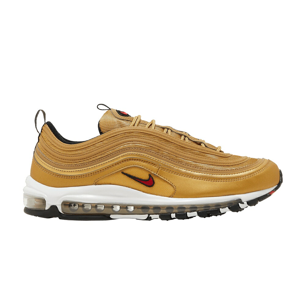 ナイキ マックス ゴールド 赤 赤いこと 白いこと 白いこと 大気圏マックス \u0027METALLIC GOLD\u0027 スニーカー メンズ NIKE AIR MAX 97 OG 2023 / METALLIC GOLD VARSITY RED WHITE
