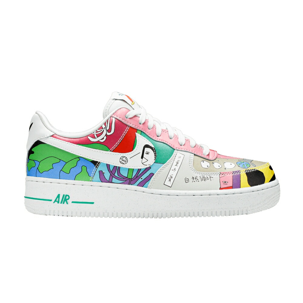 ナイキ エアフォース スニーカー メンズ NIKE RUOHAN WANG X AIR FORCE 1 LOW / MULTI COLOR
