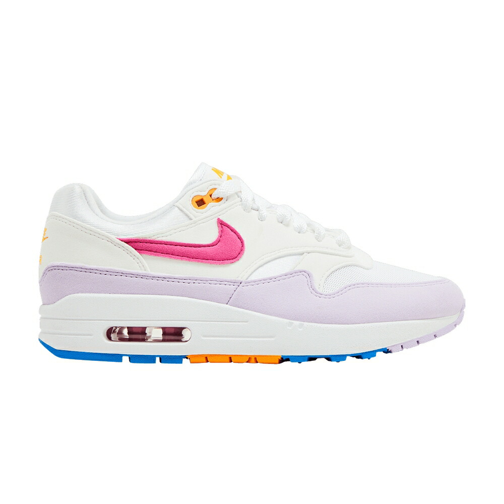 ナイキ マックス ピンク 白色 ホワイト 青色 ブルー エアマックス ALCHEMY BLOOM スニーカー レディース NIKE WMNS AIR MAX 1 PINK LILAC / WHITE ALCHEMY PINK PHOTO BLUE