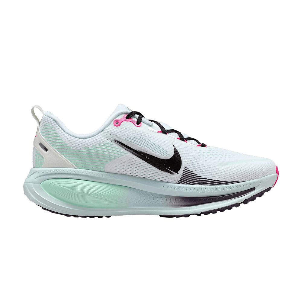ナイキ 白いこと 白いこと 青味 青み サクラ色 \u0027WHITE BLUE\u0027 スニーカー メンズ NIKE VOMERO 18 GLACIER / WHITE GLACIER BLUE HYPER PINK