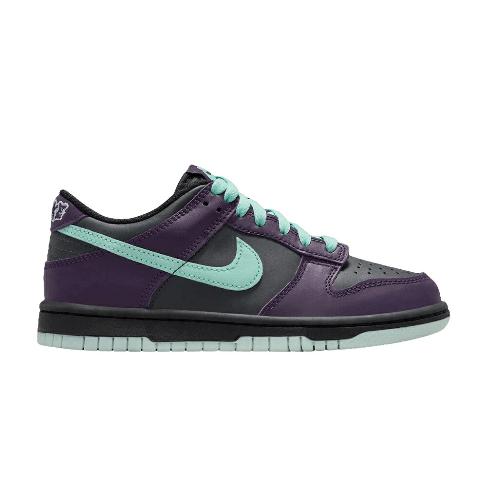 ナイキ ダンク 薄墨色 薄墨色 運動場 ダンクロー \u0027WIZARD\u0027 御坊っちゃん キッズ NIKE DUNK LOW GS / SMOKE GREY ARTISAN TEAL GRAND もの言う花 マタニティ スニーカー 靴-キッズ・ベビー・マタニティ