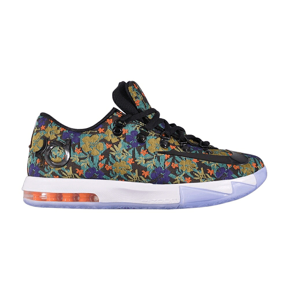 ナイキ 黒いこと 黒いこと \u0027FLORAL\u0027 スニーカー メンズ NIKE KD 6 EXT QS / MULTI COLOR BLACK