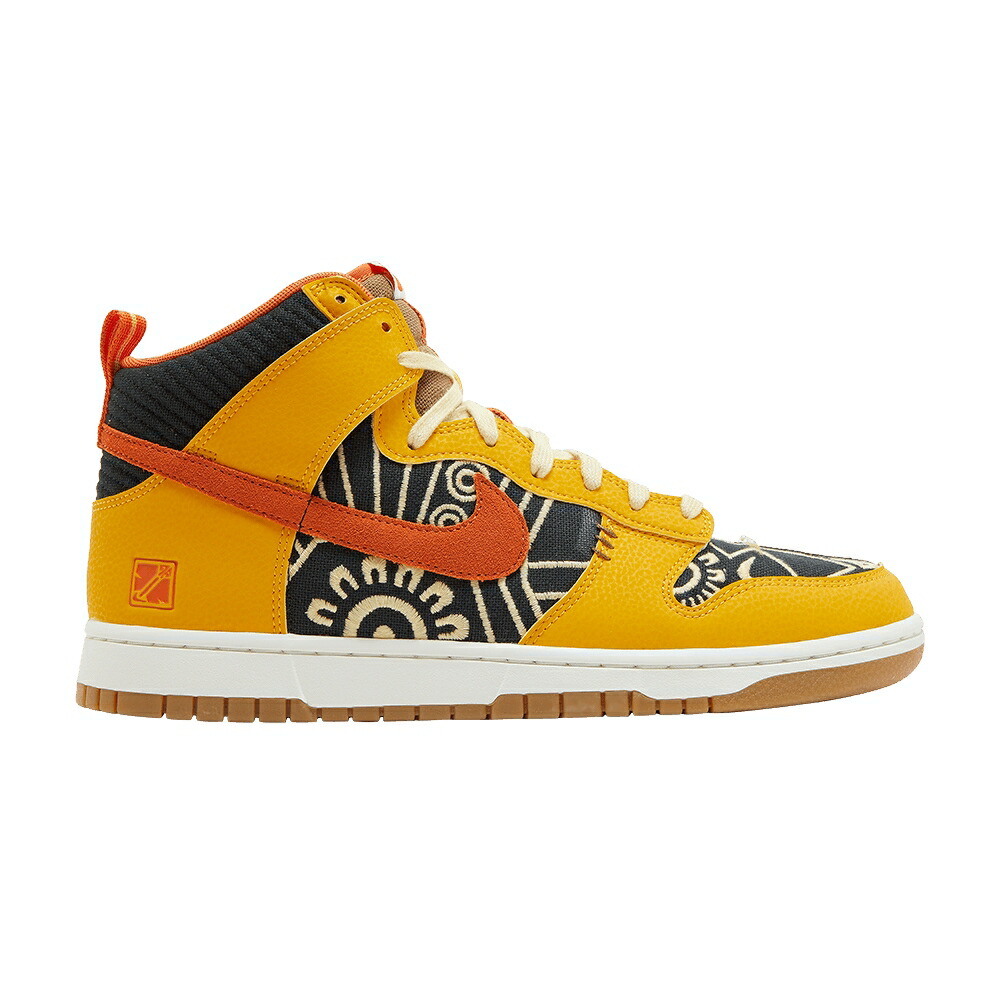 ナイキ ダンク ハイ ダンクハイ OMOS FAMILIA スニーカー メンズ NIKE DUNK HIGH / OFF NOIR STARFISH DARK DRIFTWOOD