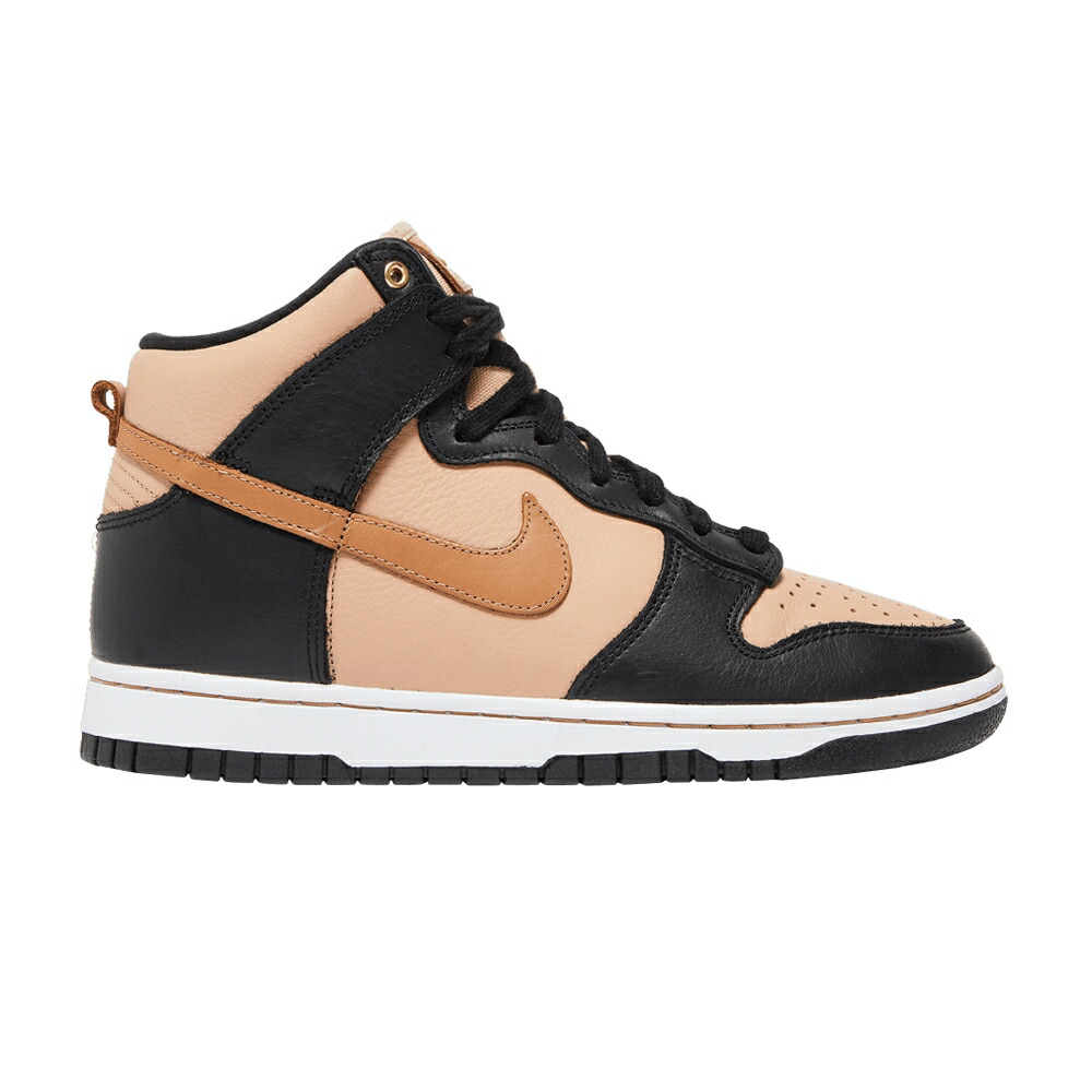 ナイキ ダンク ハイ 黒色 ブラック 白色 ホワイト ダンクハイ 'BLACK FLAX' スニーカー レディース NIKE WMNS DUNK HIGH LXX / BLACK FLAX VACHETTA TAN WHITE 54,120円