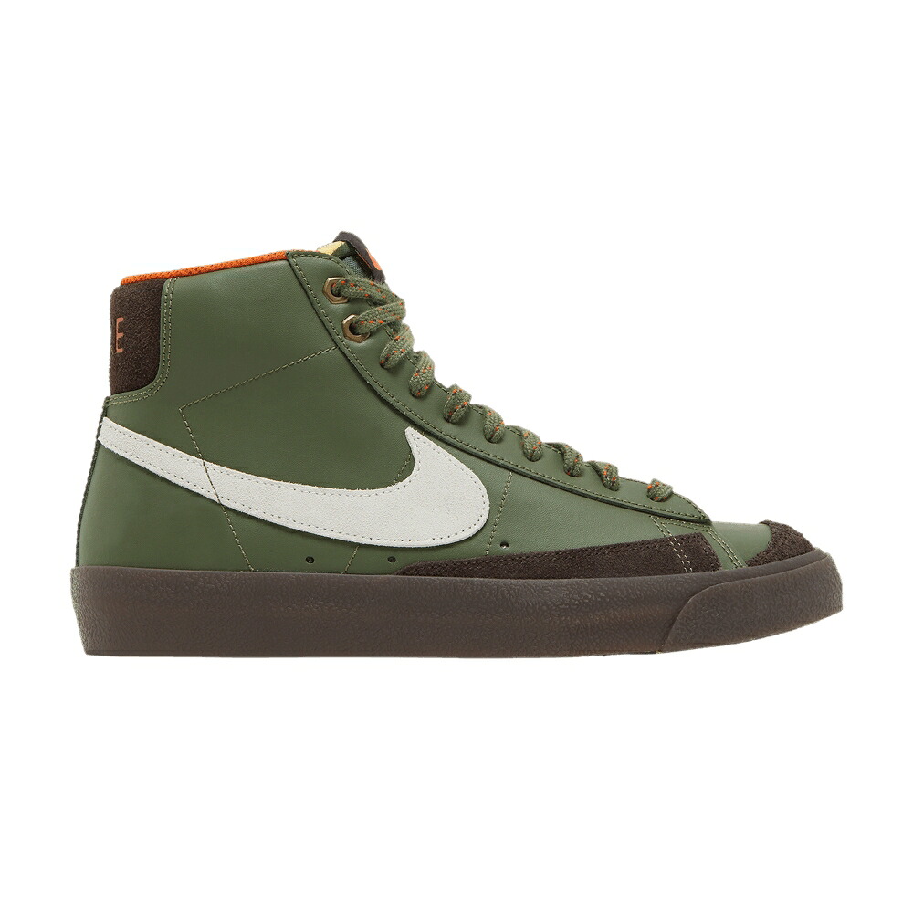ナイキ ブレイザー ミッド ビンテージ ヴィンテージ アーミー オリーブ 白色 ホワイト '77 'ARMY OLIVE' スニーカー メンズ NIKE BLAZER MID VINTAGE / ARMY OLIVE SUMMIT WHITE CAMPFIRE