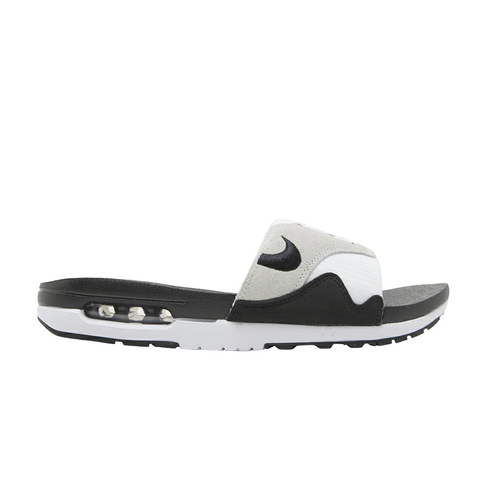 ナイキ マックス サンダル エアマックス 'WHITE BLACK' スニーカー メンズ NIKE AIR MAX 1 SLIDE /