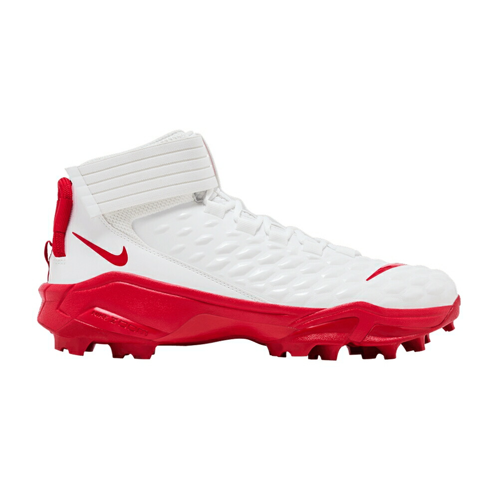 ナイキ プロ シャーク 白色 ホワイト 黒色 ブラック 赤 レッド WHITE RED スニーカー メンズ NIKE FORCE SAVAGE PRO 2 SHARK UNIVERSITY / WHITE BLACK UNIVERSITY RED