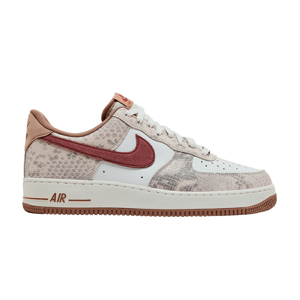 ナイキ 白いこと 白いこと 空軍 \u002707 \u0027SNAKESKIN RUST\u0027 スニーカー メンズ NIKE AIR FORCE 1 LV8 PACK - CANYON / SUMMIT WHITE CANYON RUST SAIL 靴-スニーカー-メンズ靴