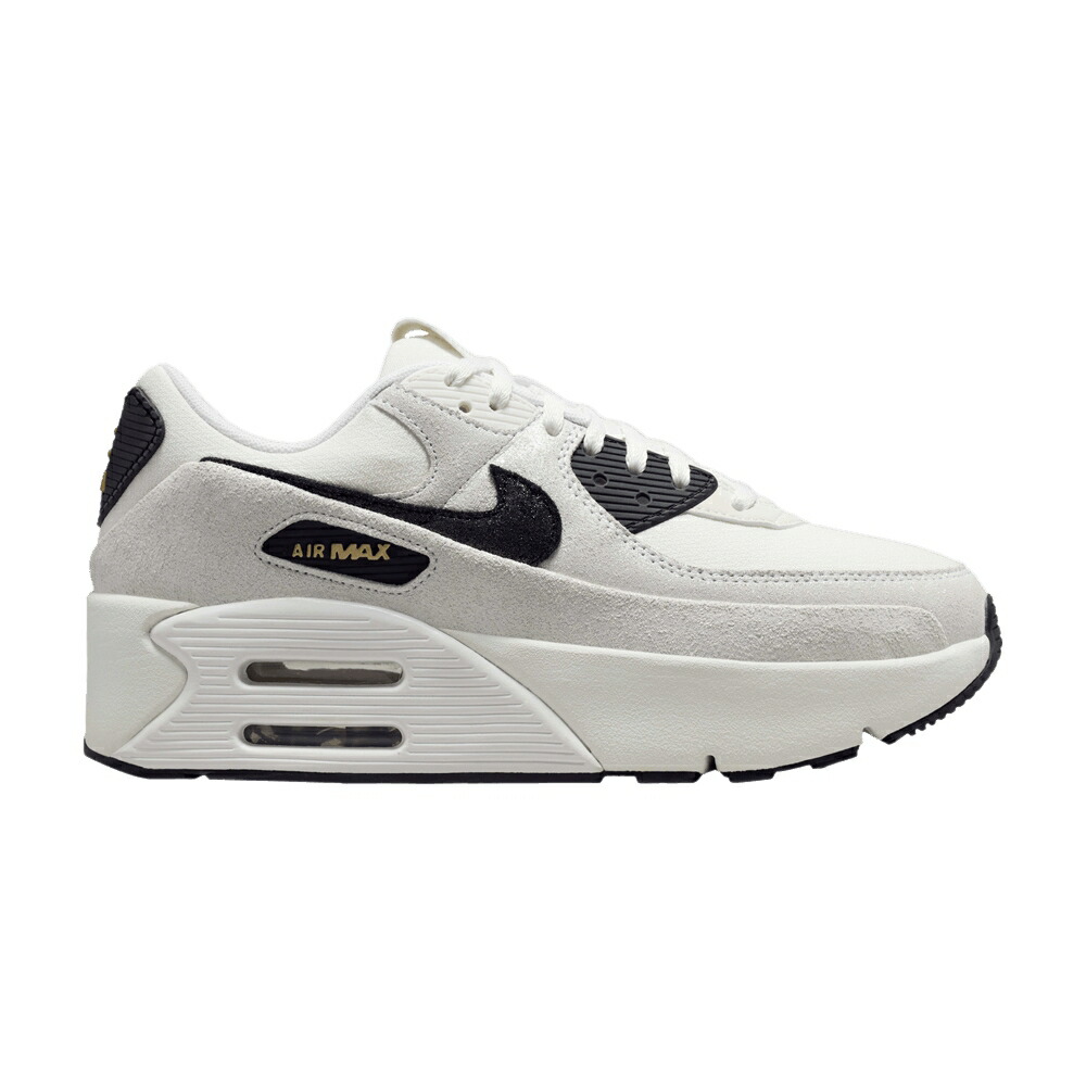 ナイキ マックス ゴールド 白色 ホワイト チーム 赤 レッド エアマックス WHITE BLACK スニーカー レディース NIKE WMNS AIR MAX 90 LV8 METALLIC GOLD / WHITE TEAM RED METALLIC GOLD
