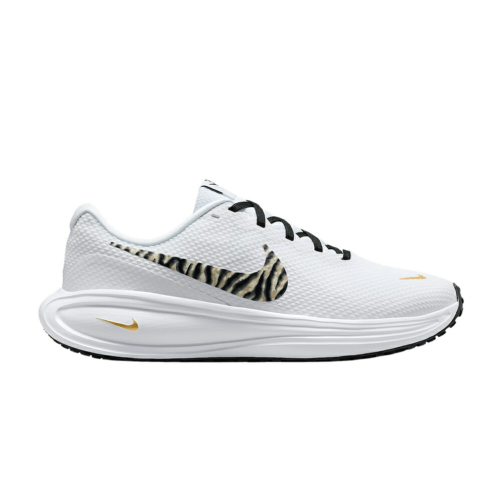 ナイキ 大変革 白いこと 白いこと ゴールド \u0027WHITE GOLD\u0027 スニーカー レディース NIKE WMNS REVOLUTION 8 METALLIC / WHITE METALLIC GOLD COCONUT MILK