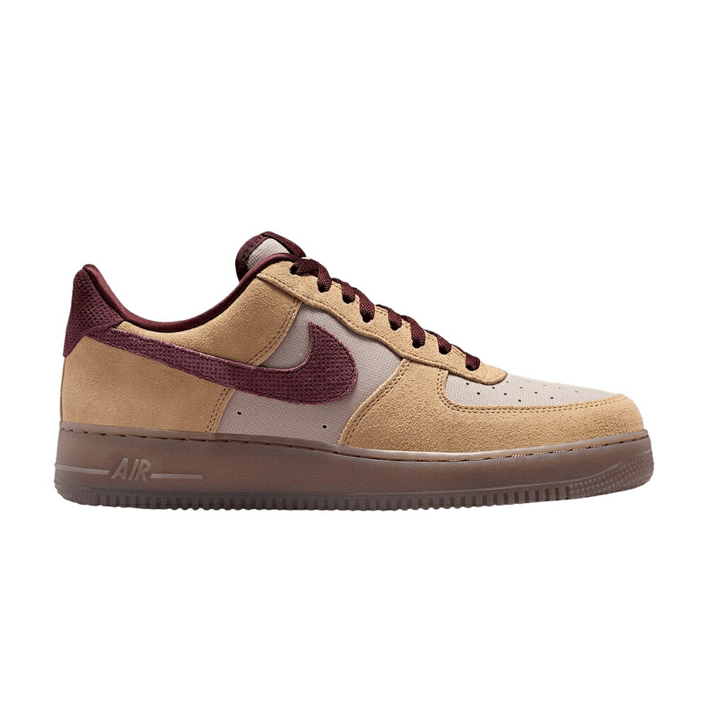ナイキ プレミアム 茶色 ブラウン エアフォース '07 'LINEN' スニーカー メンズ NIKE AIR FORCE 1 PREMIUM / LINEN MOON PARTICLE MINK BROWN