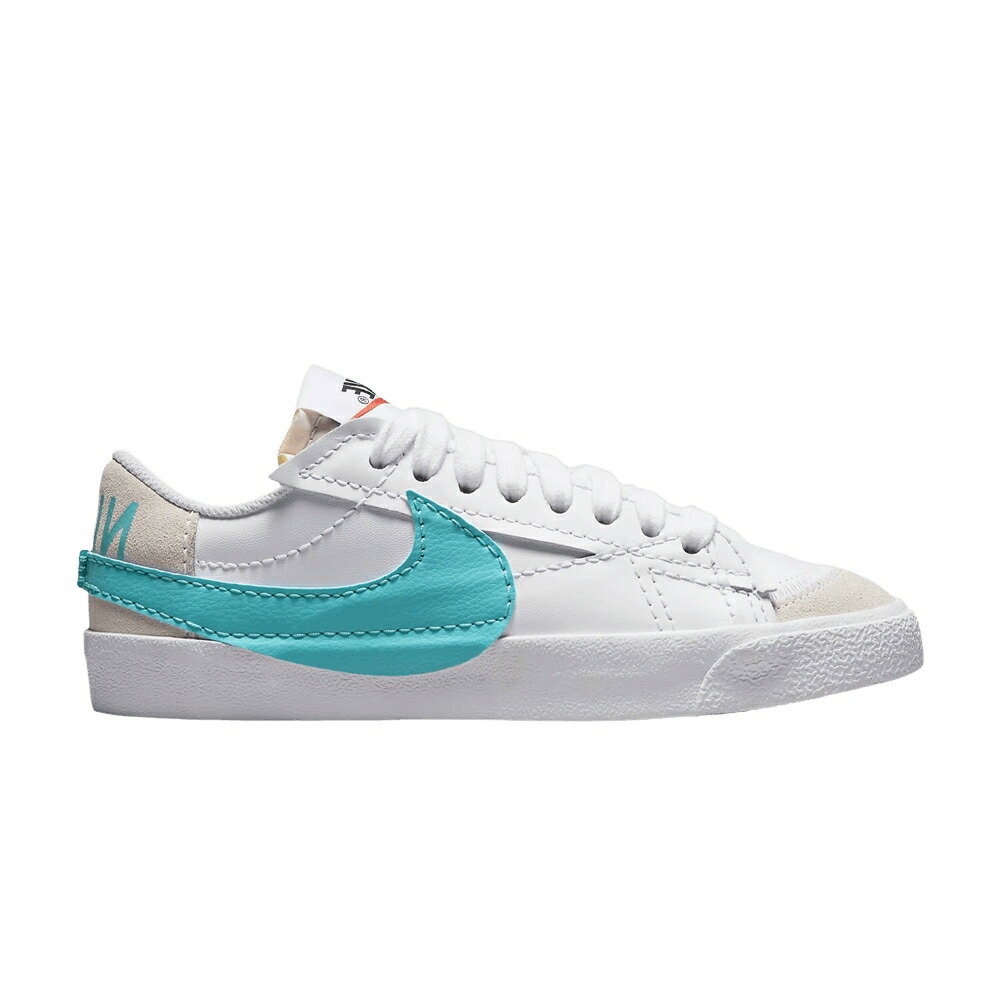 ナイキ ブレイザー ジャンボ 白色 ホワイト チーム 橙 オレンジ 77 WHITE CACTUS スニーカー レディース NIKE WMNS BLAZER LOW JUMBO WHITE/SUMMIT WHITE/TEAM ORANGE/DUSTY / WHITE SUMMIT WHITE TEAM ORANGE