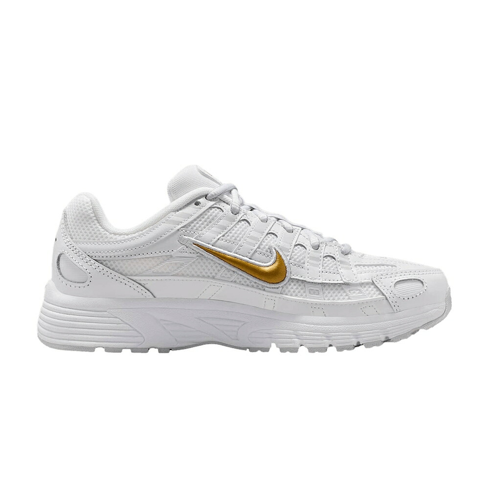 ナイキ 白色 ホワイト ピュア プラチナム 'WHITE GOLD' ジュニア キッズ NIKE P-6000 GS METALLIC / WHITE PURE PLATINUM METALLIC ベビー マタニティ スニーカー|スニケス
