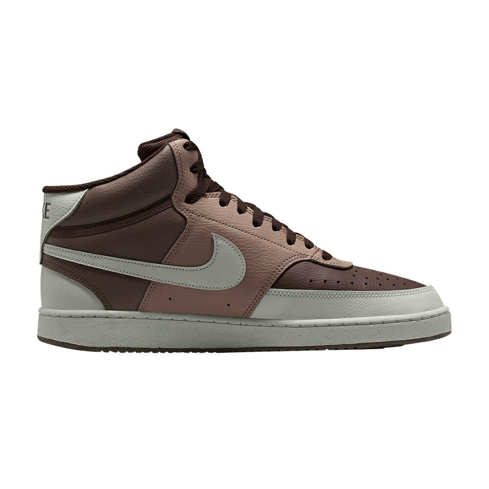 ナイキ 厚地の外套 ミッド 赤銅色 赤銅色 \u0027BAROQUE BROWN\u0027 スニーカー メンズ NIKE COURT VISION MID NEXT NATURE BROWN MINK / BAROQUE BROWN MINK BROWN LIGHT