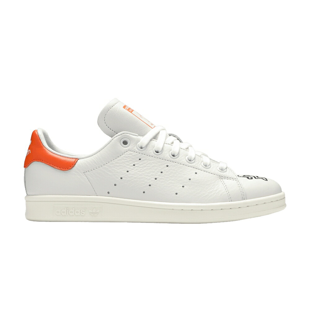 アディダス 白いこと 白いこと 橙 オレンジ色 立場し損ない \u0027POP ART\u0027 スニーカー メンズ ADIDAS KEITH HARING X STAN SMITH / CRYSTAL WHITE ORANGE CHALK WHITE