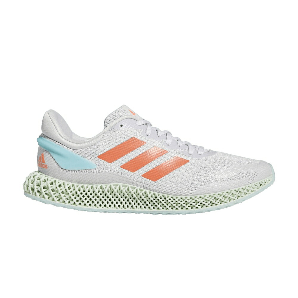 アディダス ラン エルティーディー 灰色 グレー 青色 ブルー 1.0 'DASH GREY' スニーカー メンズ ADIDAS 4D RUN LTD / DASH GREY SIGNAL CORAL BLUE