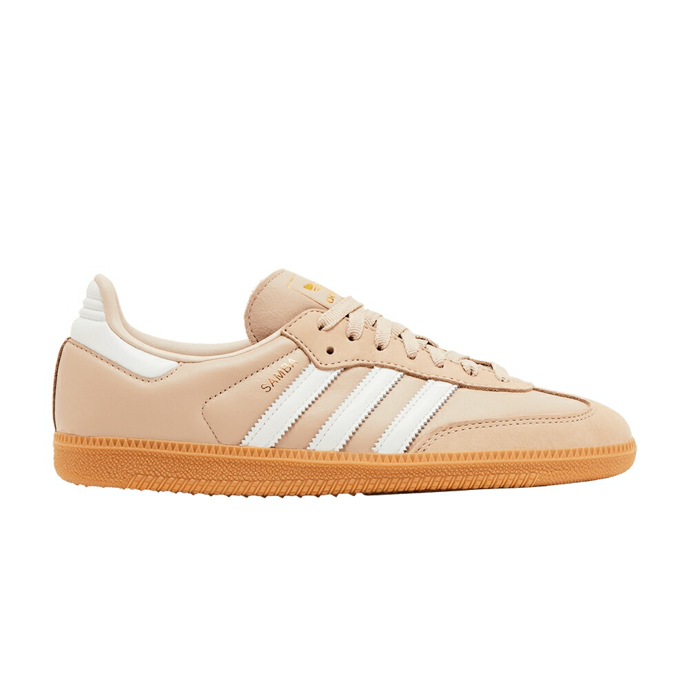アディダス サンバ 白いこと 白いこと ゴールド \u0027WONDER TAUPE\u0027 スニーカー レディース ADIDAS WMNS SAMBA OG / WONDER TAUPE FOOTWEAR WHITE GOLD