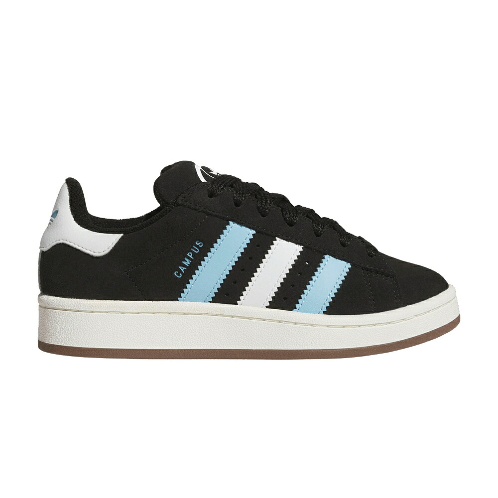 アディダス キャンパス 黒色 ブラック コア 青色 ブルー 'CORE BLUE' スニーカー メンズ ADIDAS CAMPUS 00S J BLACK CLOUD / CORE BLACK CLOUD BLUE FOOTWEAR｜スニケス