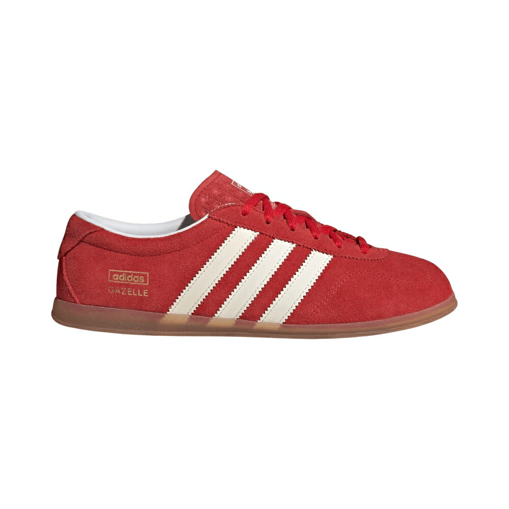 アディダス オリジナルス ガゼル プロ 白色 ホワイト BETTER GUM スニーカー レディース ADIDAS WMNS ORIGINALS GAZELLE LO PRO SCARLET/CLOUD WHITE/GUM / BETTER SCARLET CLOUD WHITE GUM