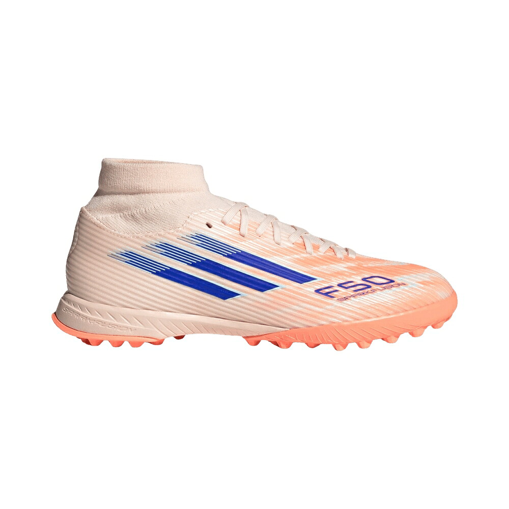 アディダス 橙 オレンジ色 青み 青色 \u0027BLISS ORANGE\u0027 スニーカー レディース ADIDAS WMNS F50 SPARKFUSION ORANGE/LUCID BLUE/BEAM / BLISS ORANGE LUCID BLUE BEAM