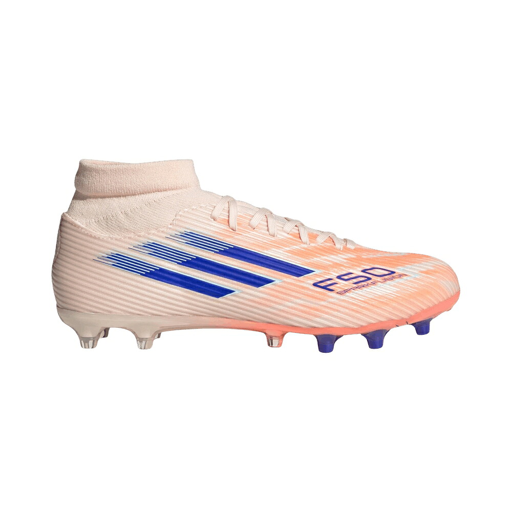 アディダス 橙 オレンジ色 青み 青色 \u0027BLISS ORANGE\u0027 スニーカー レディース ADIDAS WMNS F50 SPARKFUSION ORANGE/LUCID BLUE/BEAM / BLISS ORANGE LUCID BLUE BEAM