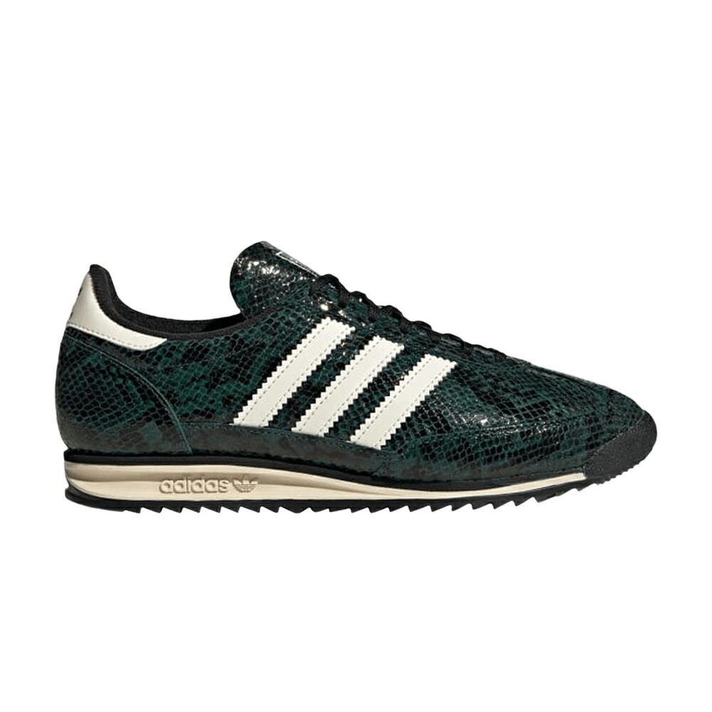 アディダス 緑 緑であること 中核グループ 黒いこと 黒いこと \u0027COLLEGIATE BLACK\u0027 スニーカー レディース ADIDAS WMNS SL72 GREEN CORE / COLLEGIATE GREEN CORE BLACK