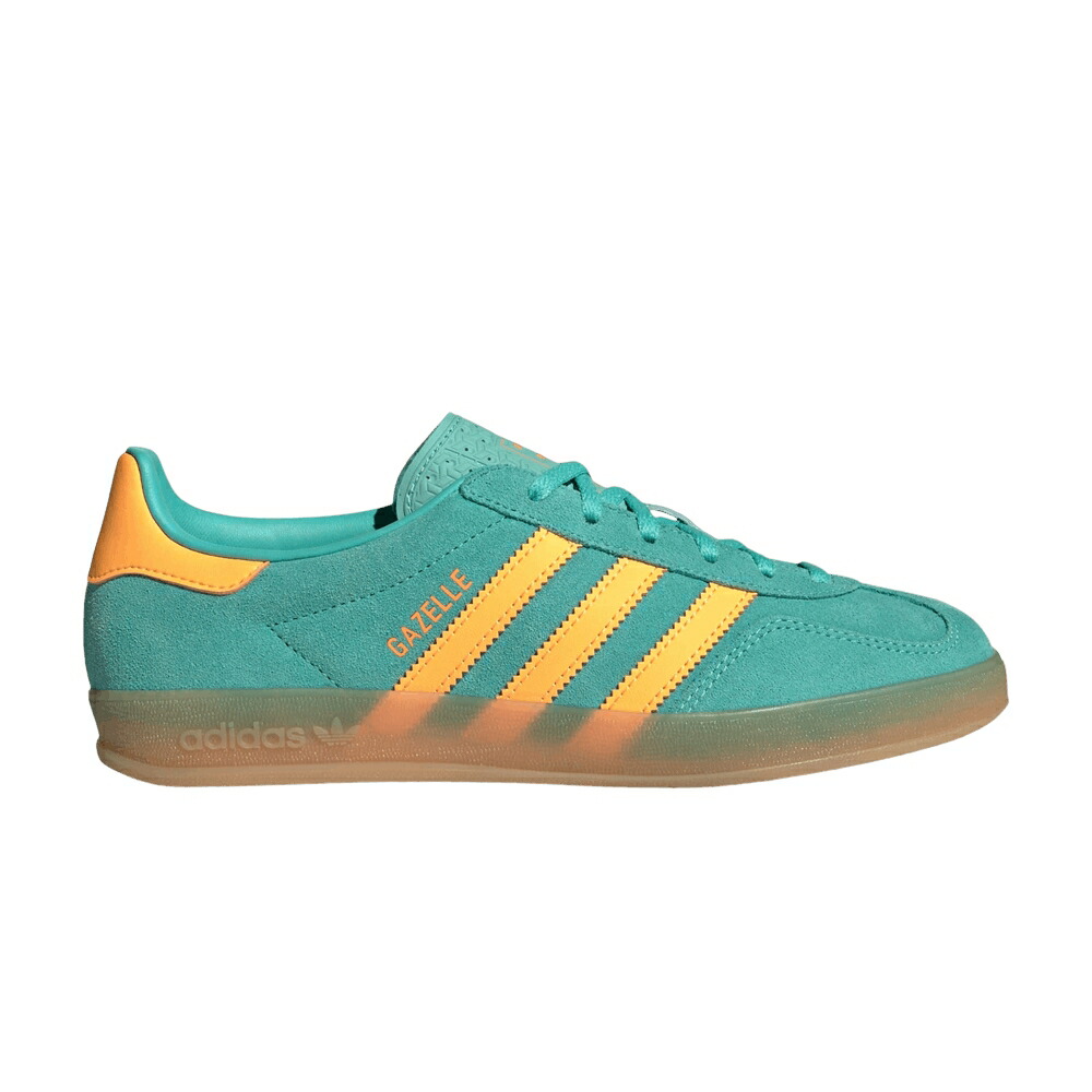 アディダス ガゼル 橙 オレンジ色 \u0027ACID ORANGE\u0027 スニーカー レディース ADIDAS WMNS GAZELLE INDOOR MINT / ACID MINT FLASH ORANGE GUM