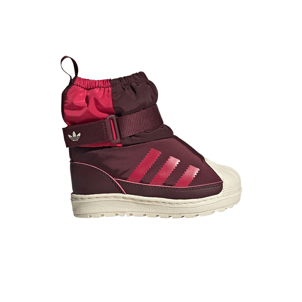 アディダス スーパースター ブーツ マルーン 白色 ホワイト 赤 レッド 'MAROON RED' スニーカー メンズ ADIDAS SUPERSTAR 360 BOOT I RUBY / MAROON WONDER WHITE RUBY RED