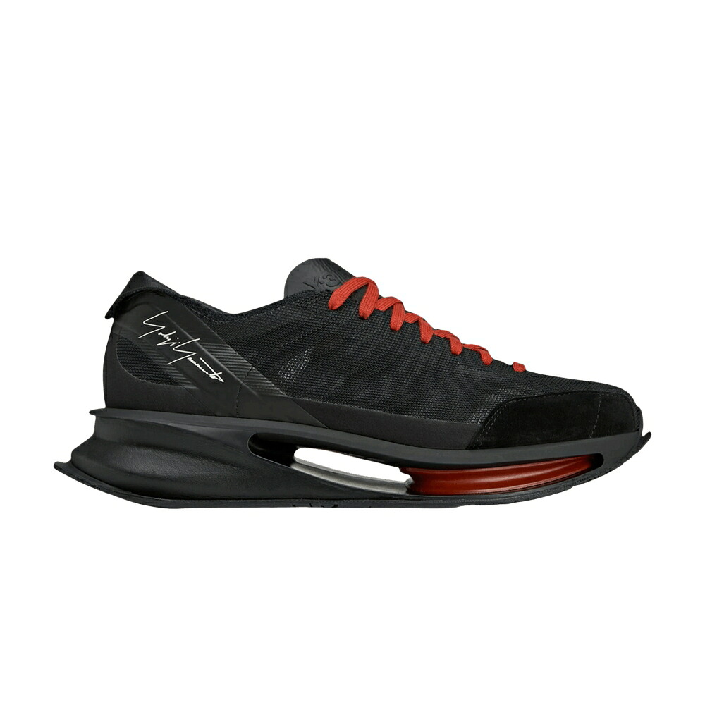 アディダス 幽客 虎前日 黒いこと 黒いこと 橙 オレンジ色 \u0027BLACK ORANGE\u0027 スニーカー メンズ ADIDAS Y-3 S-GENDO RUN TRIBE / BLACK BLACK TRIBE ORANGE