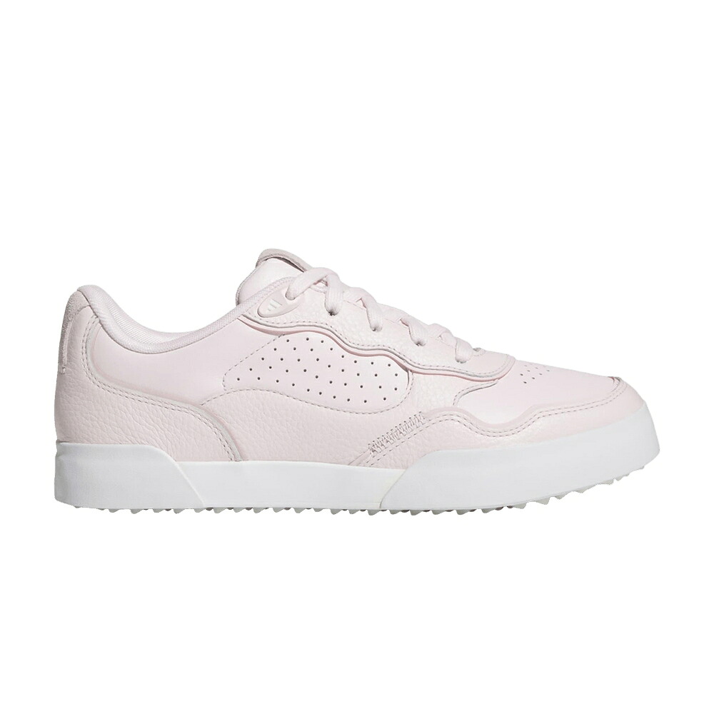 アディダス ゴルフ サクラ色 白いこと 白いこと \u0027PINK WHITE\u0027 スニーカー レディース ADIDAS WMNS RETROCROSS 25 SPIKELESS GOLF / ALMOST PINK CLOUD WHITE OFF