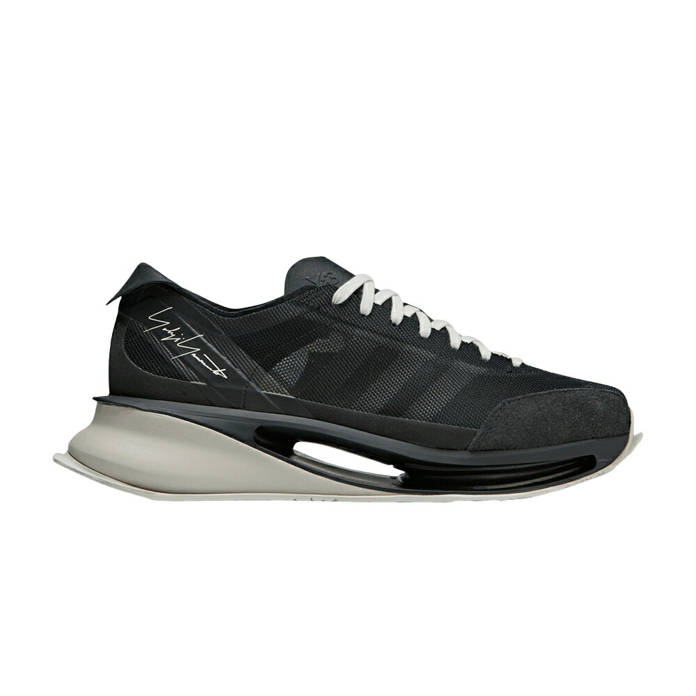 アディダス 幽客 黒いこと 黒いこと パール \u0027BLACK PEARL\u0027 スニーカー メンズ ADIDAS Y-3 S-GENDO RUN CHALK / BLACK BLACK CHALK PEARL