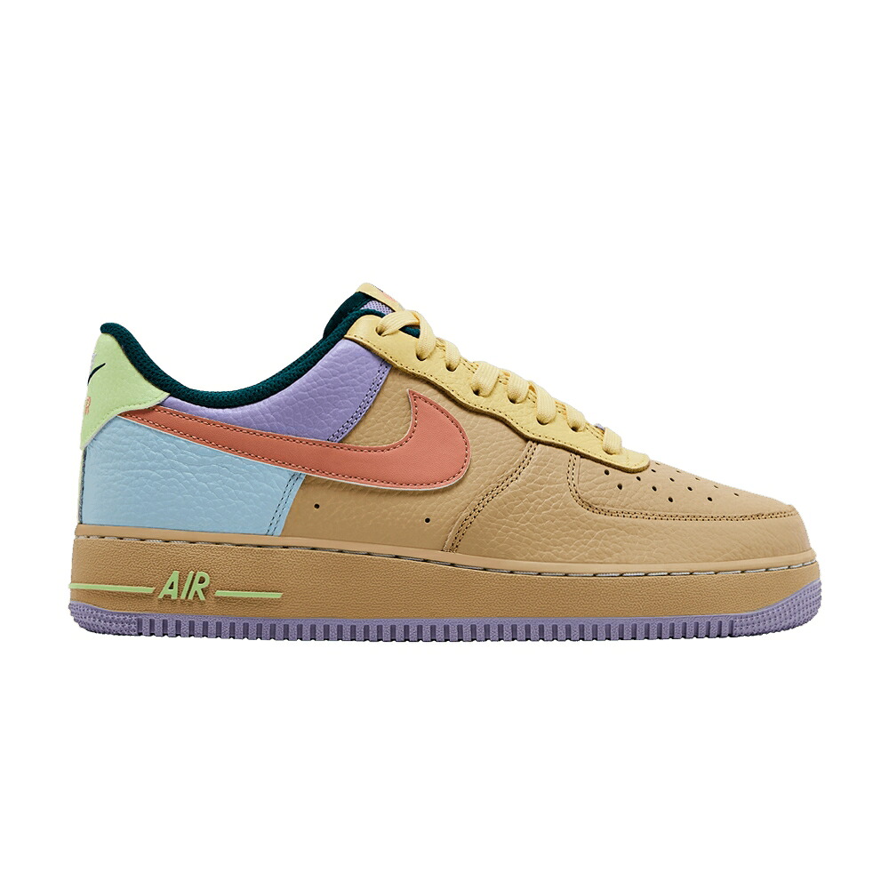 ナイキ 空軍 \u0027EASTER 2025\u0027 スニーカー メンズ NIKE AIR FORCE 1 LOW / SESAME APRICOT AGATE HYDRANGEAS