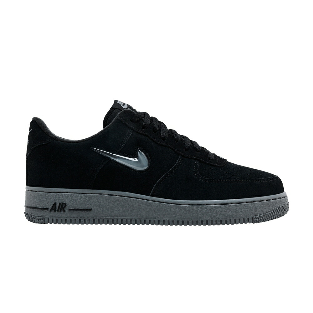 ナイキ クール 黒色 ブラック 灰色 グレー エアフォース BLACK GREY スニーカー メンズ NIKE AIR FORCE 1 JEWEL COOL / BLACK COOL GREY