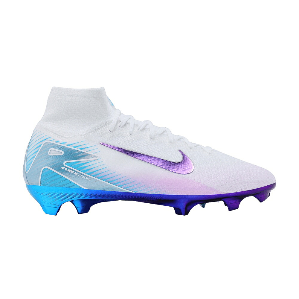 ナイキ 望遠レンズ エリート 白いこと 白いこと \u0027CHROMATIC PACK\u0027 スニーカー メンズ NIKE ZOOM MERCURIAL SUPERFLY 10 ELITE AS FG / WHITE MULTI COLOR