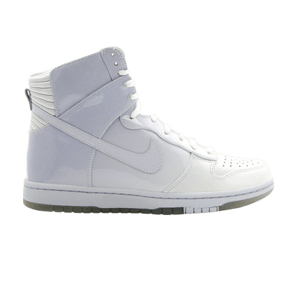 ナイキ ダンク スキニー 白色 ホワイト 紫 パープル 灰色 グレー スニーカー レディース NIKE WMNS DUNK SKINNY SUPER HI / WHITE PURPLE CHALK NTRL GREY
