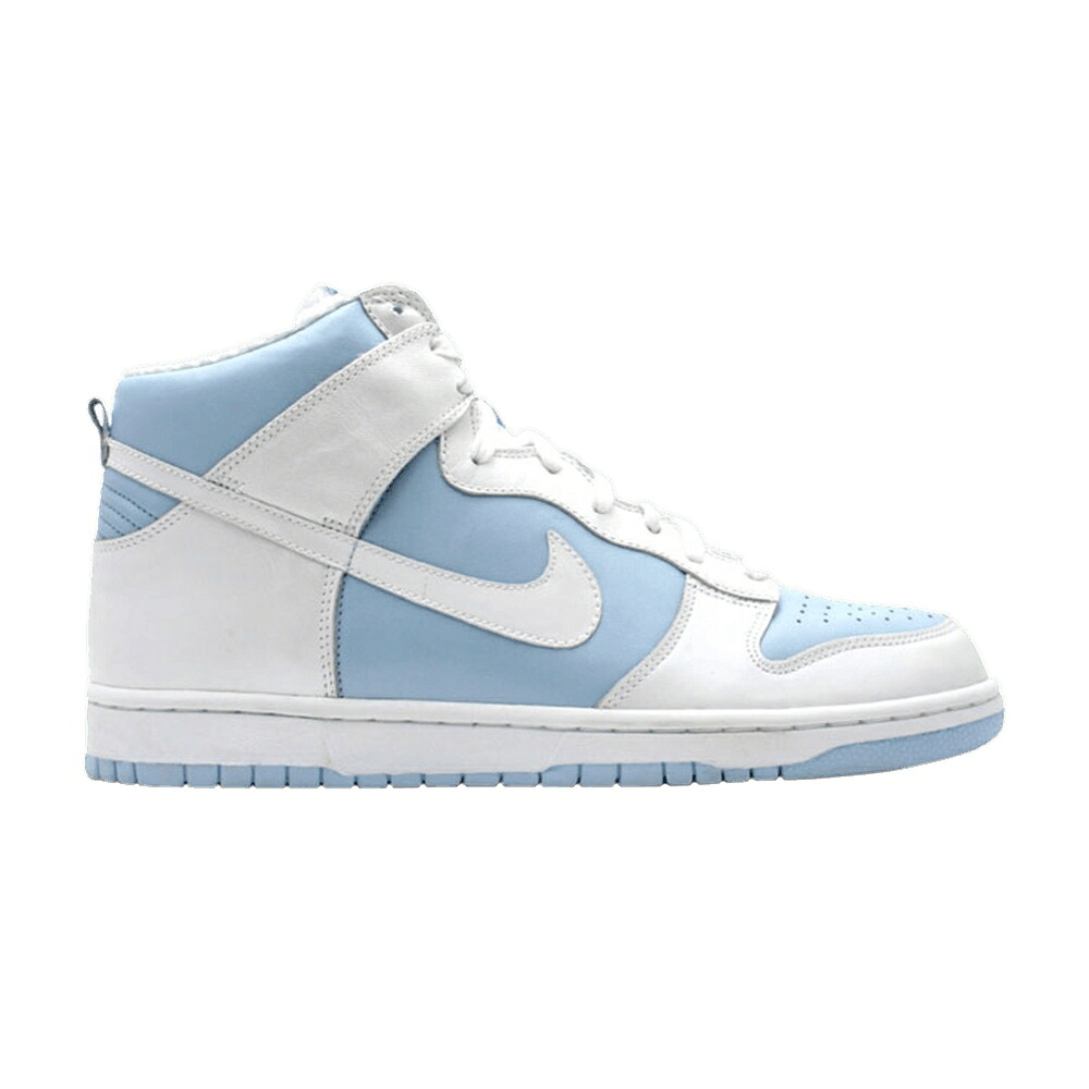 ナイキ ダンク 青味 青色 白いこと 白いこと スニーカー レディース NIKE WMNS DUNK HI / ICE BLUE WHITE