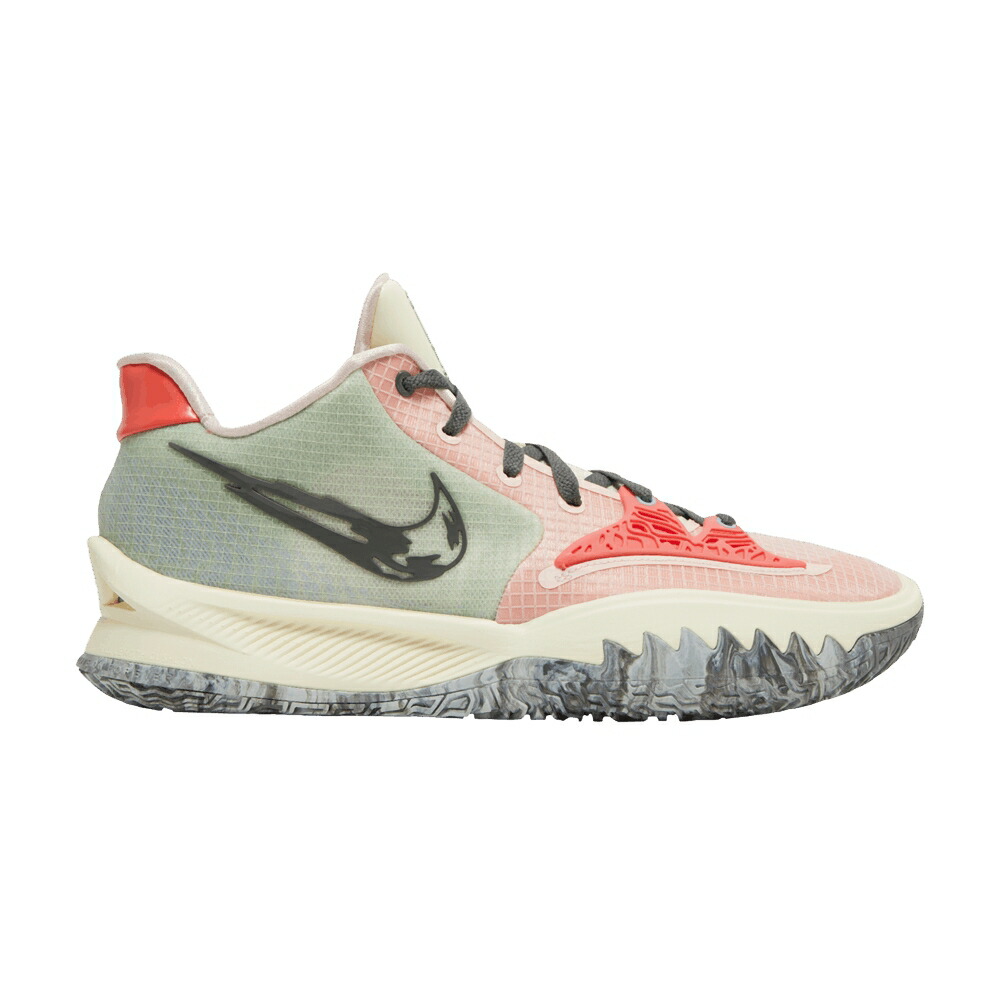 ナイキ カイリー 灰色 グレー PALE CORAL スニーカー メンズ NIKE KYRIE LOW 4 EP / PALE CORAL IRON GREY CASHMERE