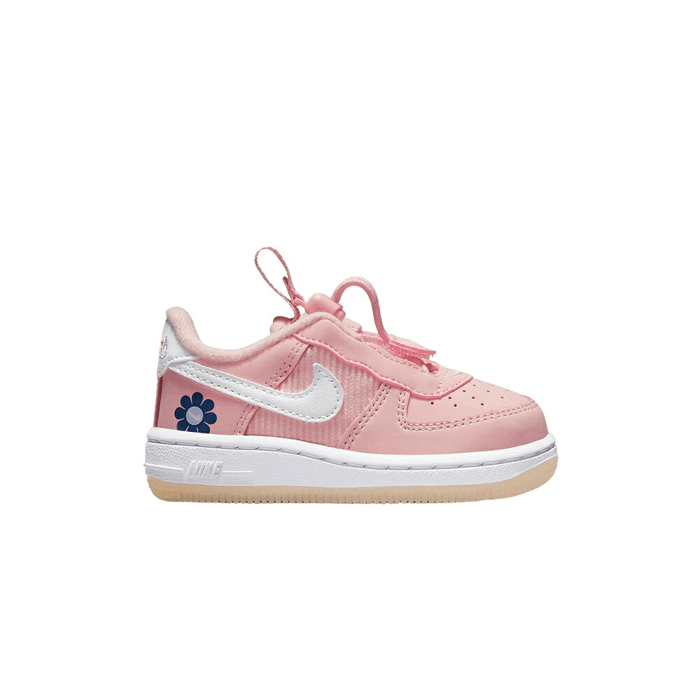 ナイキ さくら色 紫 パープル 白いこと 白いこと \u0027FLORAL\u0027 もの言う花 NIKE FORCE 1 TOGGLE SE TD / PINK GLAZE PURPLE DAWN WHITE