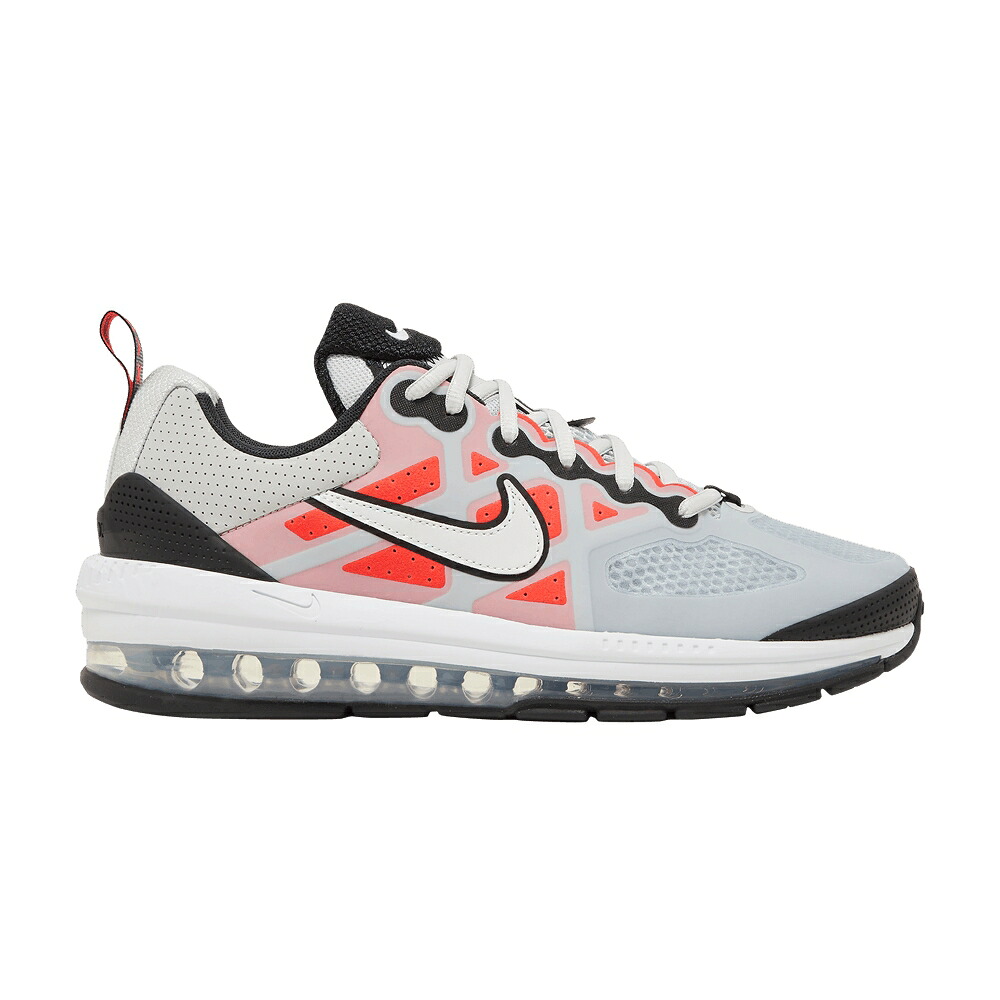 ナイキ マックス ピュア プラチナム 白色 ホワイト エアマックス 'INFRARED' スニーカー メンズ NIKE AIR MAX GENOME / PURE PLATINUM WHITE INFRARED|スニケス