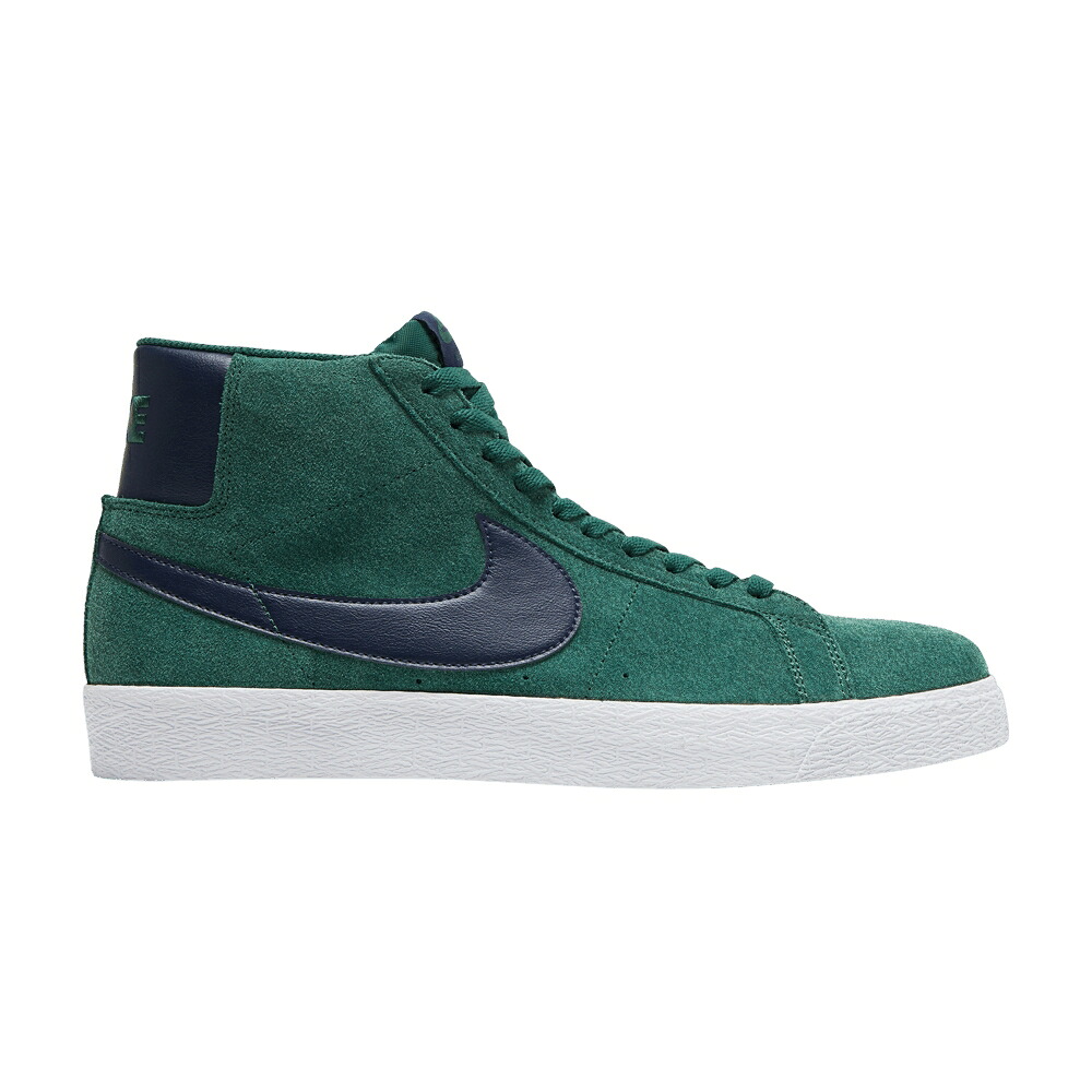 ナイキ 望遠レンズ ブレイザー ミッド エスビー 緑 緑であること 白いこと 白いこと \u0027NOBLE GREEN\u0027 スニーカー メンズ NIKE ZOOM BLAZER MID SB / NOBLE GREEN NOBLE GREEN WHITE