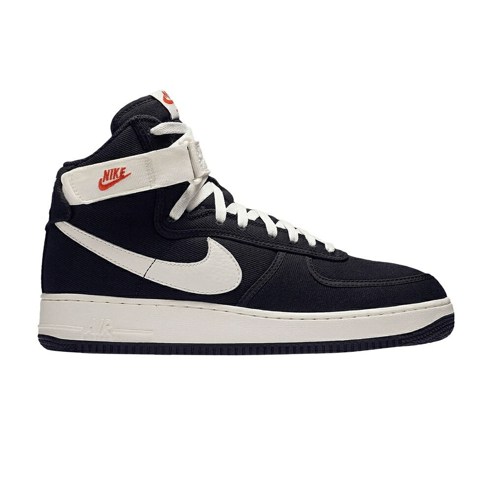 ナイキ ご機嫌 黒いこと 黒いこと 空軍 \u0027BLACK CANVAS\u0027 スニーカー メンズ NIKE AIR FORCE 1 HIGH RETRO / BLACK SAIL