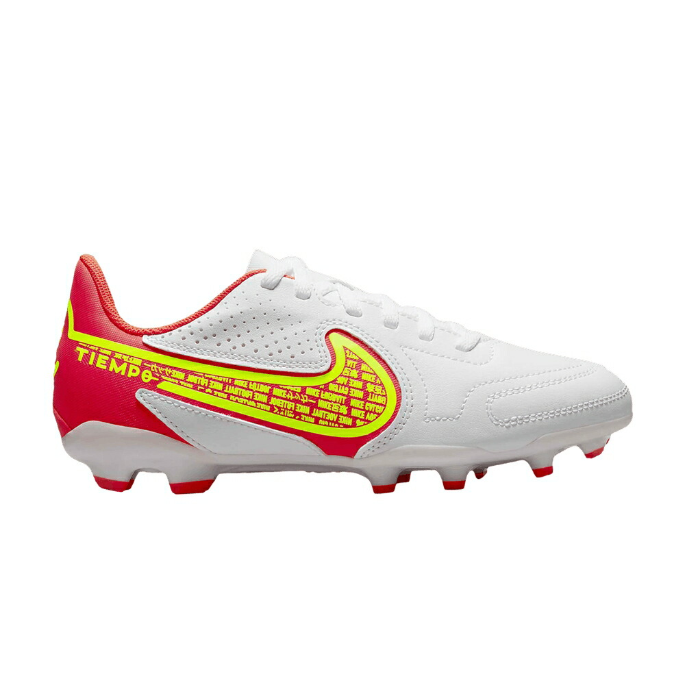 ナイキ ティエンポ レジェンド クラブ 白色 ホワイト クリムゾン 'MOTIVATION PACK' ジュニア キッズ NIKE TIEMPO LEGEND 9 CLUB MG GS / WHITE BRIGHT CRIMSON VOLT ベビー マタニティ スニーカー