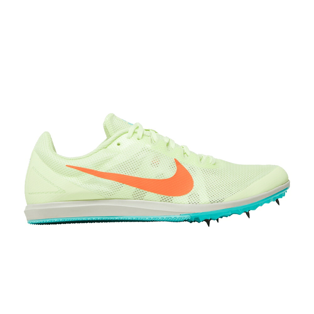 ナイキ 望遠レンズ 競争相手 活動的 \u0027BARELY ORANGE\u0027 スニーカー メンズ NIKE ZOOM RIVAL D 10 VOLT HYPER / BARELY VOLT DYNAMIC TURQUOISE