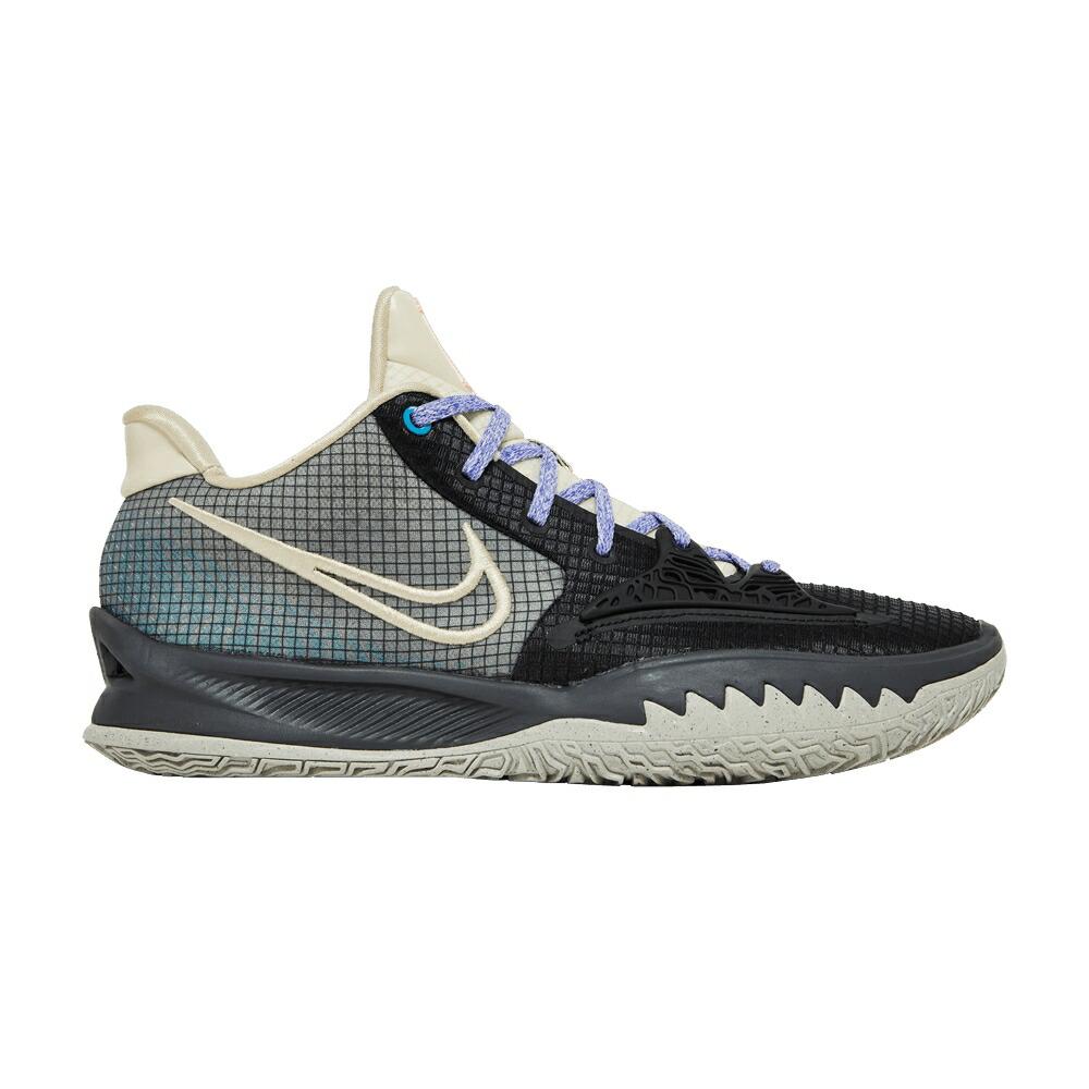 ナイキ カイリー 黒いこと 黒いこと 薄墨色 薄墨色 \u0027BLACK RATTAN\u0027 スニーカー メンズ NIKE KYRIE LOW 4 EP / BLACK RATTAN DARK SMOKE GREY メンズ靴-スニーカー-靴