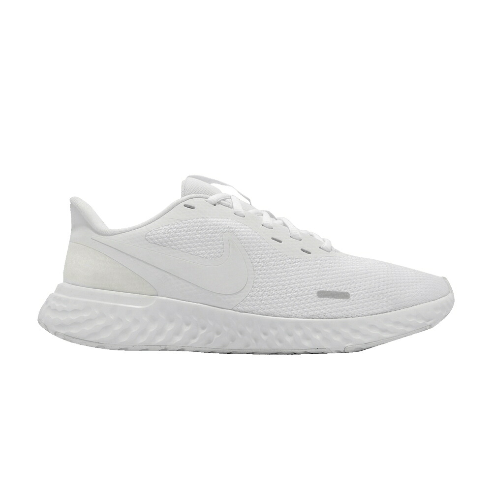 ナイキ 大変革 白いこと 白いこと \u0027TRIPLE WHITE\u0027 スニーカー メンズ NIKE REVOLUTION 5 / WHITE WHITE WHITE