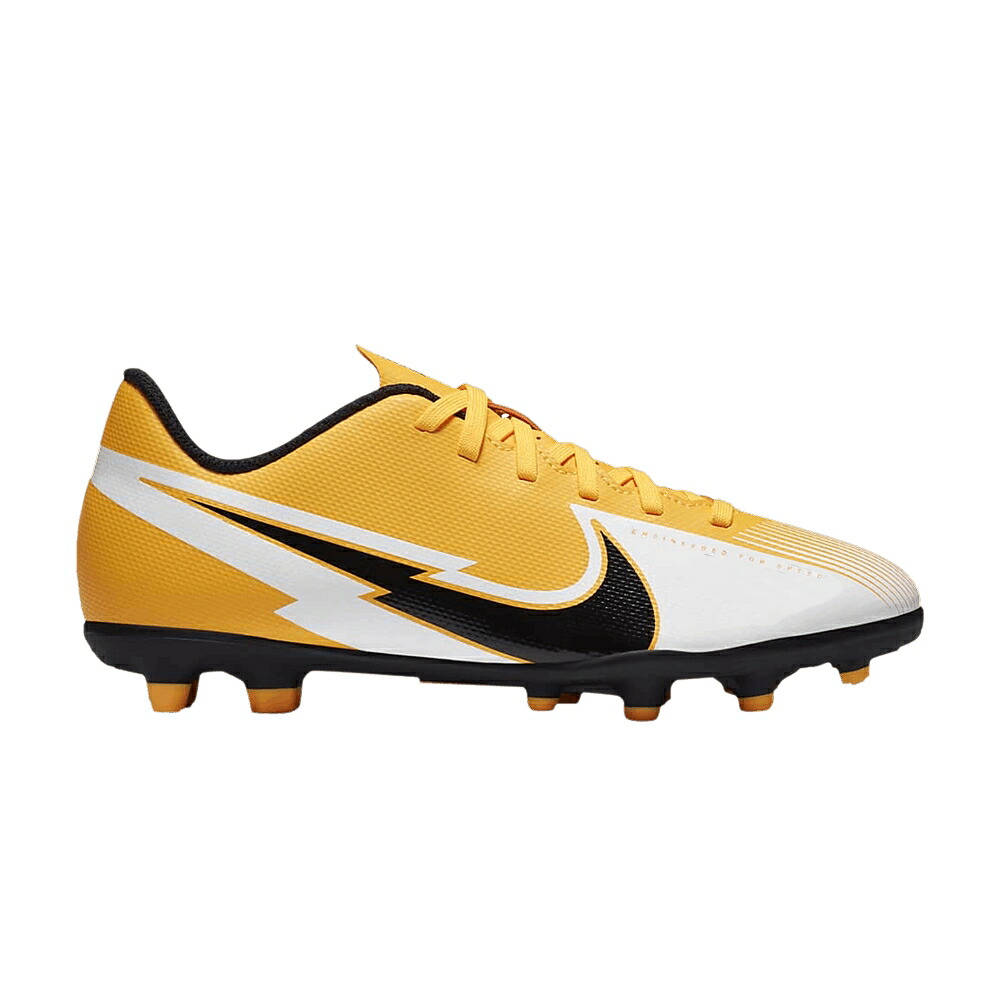 ナイキ サーティーン クラブ レーザー 橙 オレンジ 白色 ホワイト 'LASER ORANGE' ジュニア キッズ NIKE MERCURIAL VAPOR 13 CLUB FG MG GS / LASER ORANGE WHITE LASER ORANGE ベビー マタニティ スニーカー